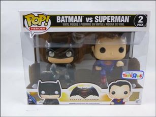 Pop! Heroes Multi-Packs figure nn2-B Batman vs. Superman (Metallic)
