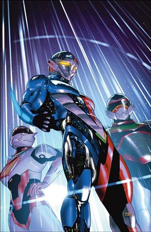 VR Troopers (2025) issue 1-E Taurin Clarke Foil Virgin Cover