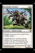 Magic the Gathering: Duel Decks: Knights vs. Dragons (Base Set) card 17 Kinsbaile Cavalier