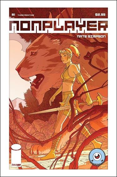 Nonplayer issue 1-D Third Eye Comics Cover (3rd Printing)