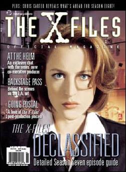 Official X-Files Magazine Volume 2 issue 3 Dana Scully in Blazer Cover