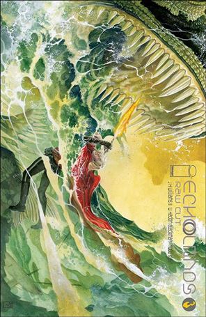 Echolands issue 3-C J.H. Williams III Raw Cut Edition Cover