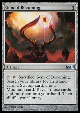 Magic the Gathering: 2013 Core Set (Base Set) card 205 Gem of Becoming
