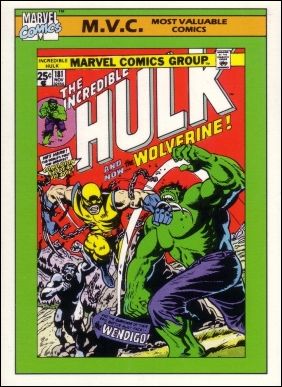 Marvel Universe: Series 1 (Base Set) card 134 Incredible Hulk #181
