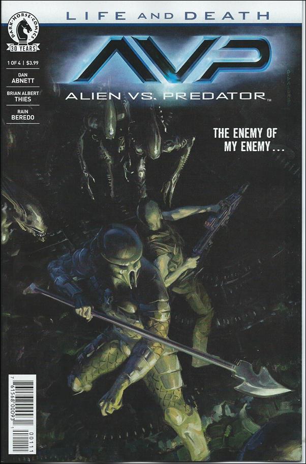 Alien vs Predator: Life And Death issue 1 David Palumbo Cover
