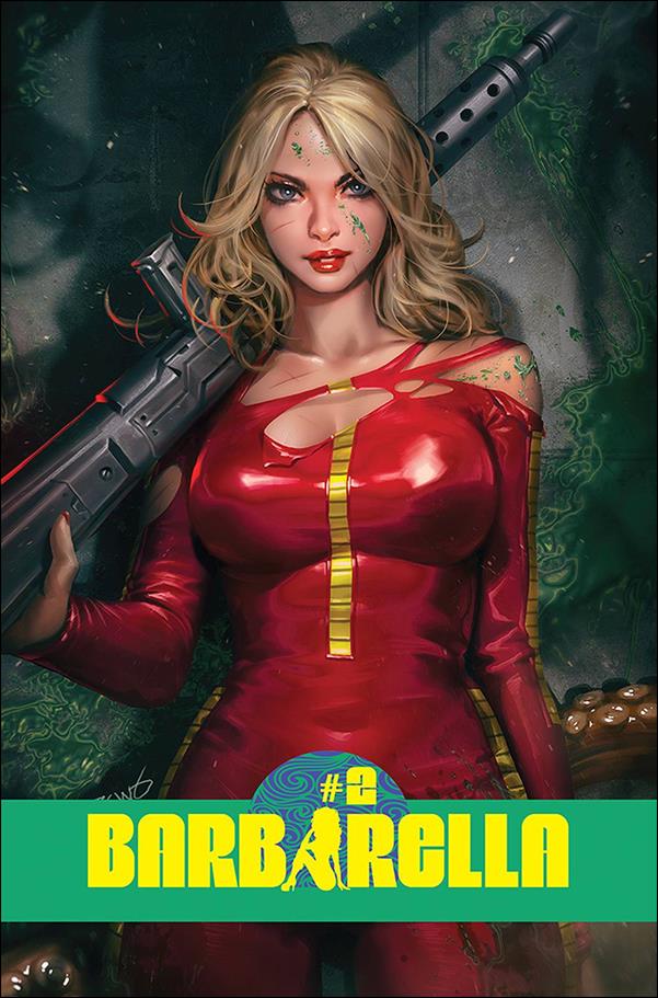 Barbarella (2021) issue 2-B Derrick Chew Cover