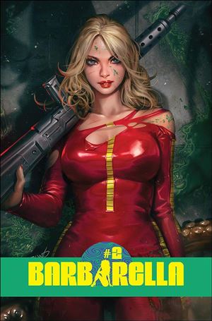 Barbarella (2021) issue 2-B Derrick Chew Cover