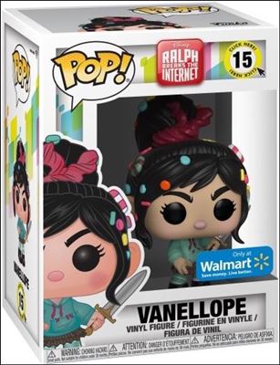 POP! Disney Wreck-It Ralph figure 15 Vanellope (Sword) Walmart