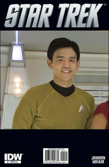 Star Trek (2011) issue 1-C Sulu Photo Cover