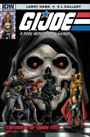 G.I. Joe: A Real American Hero issue 213 S L Gallant Cover