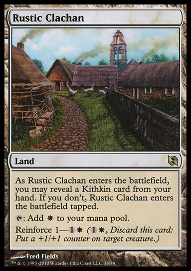 Magic the Gathering: Duel Decks: Elspeth vs. Tezzeret (Base Set) card 34 Rustic Clachan