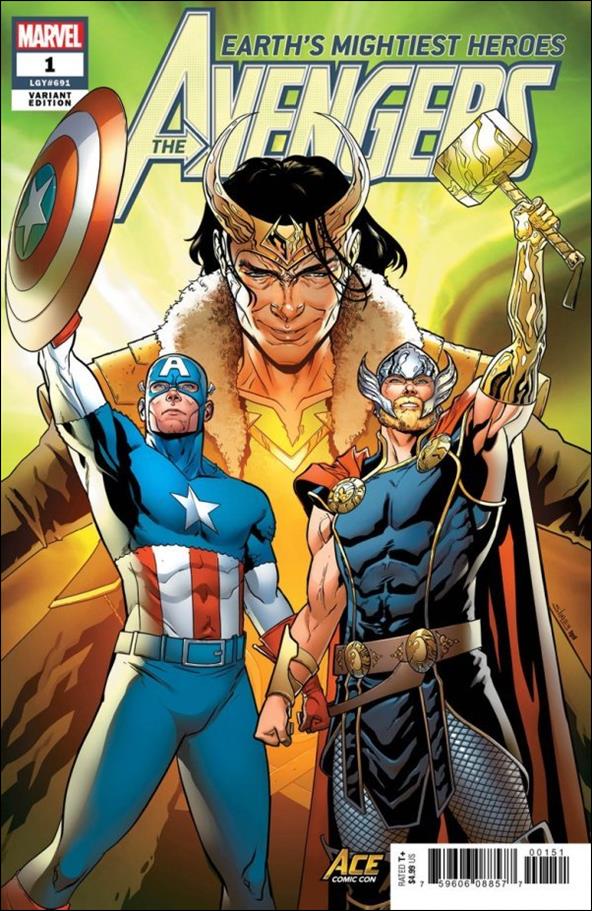 Avengers (2018/07) issue 1-P Will Sliney Ace Comic Con Cover