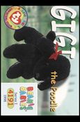Beanie Babies Series 1 (Base Set) card 80 Gigi the Poodle