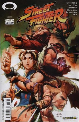 Street Fighter (2003) issue 3 Alvin Lee Cover
