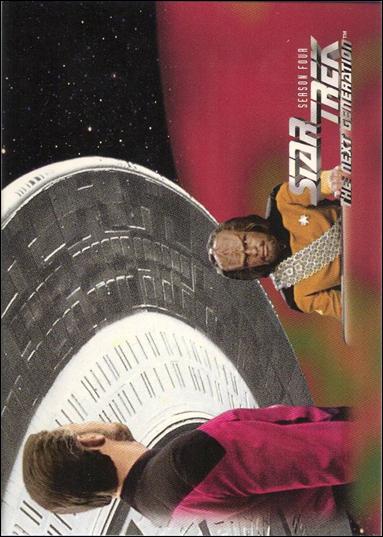 Star Trek: The Next Generation - The Episode Collection Season Four (Base Set) card 316 Mission Chronology
