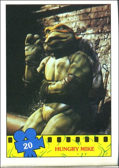 Teenage Mutant Ninja Turtles Movie (Base Set) card 20 Hungry Mike