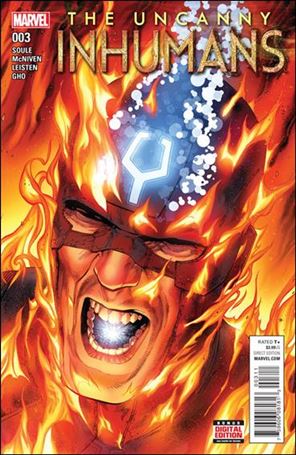 Uncanny Inhumans issue 3 Steve McNiven Cover
