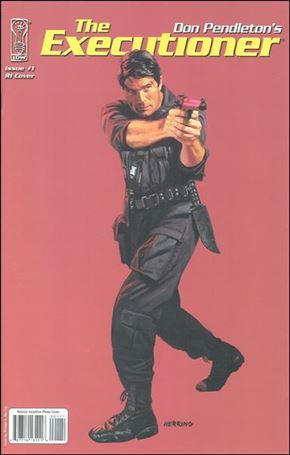 Don Pendleton's The Executioner issue 1-B Gold Eagle Cover 