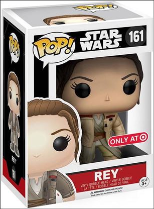 POP! Star Wars figure 161 Rey (Jacket) Target Exclusive