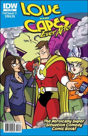 Love and Capes: Ever After issue 3 Thomas F. Zahler Cover