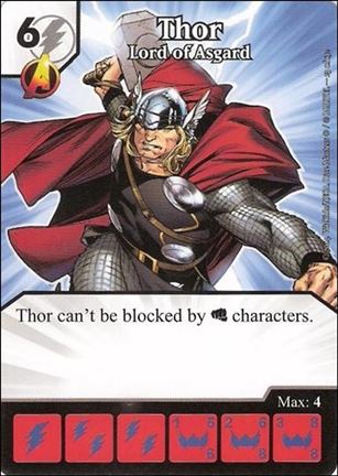 Marvel Dice Masters Avengers vs. X-Men  card 23 Thor: Lord of Asgard