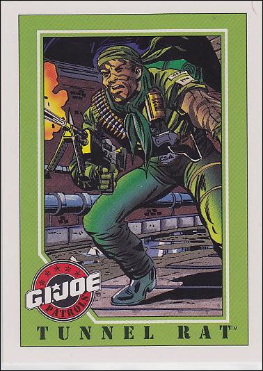 G.I. Joe (Base Set) card 140 Tunnel Rat