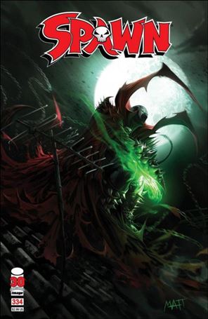 Spawn issue 334 Francesco Mattina Cover
