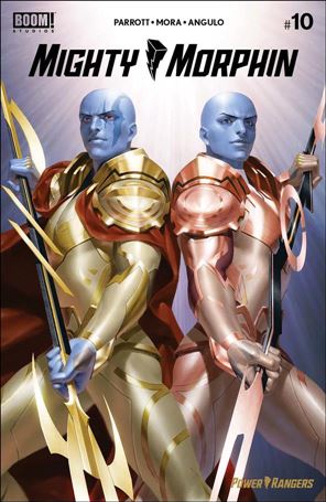 Mighty Morphin issue 10-C Jung-Geun Yoon Cover