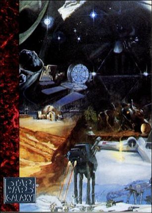 Star Wars Galaxy: Series 1 (Factory Base Set) card 69 A Pastiche