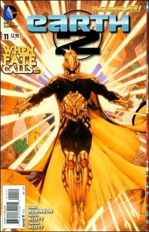 Earth 2 issue 11 Gatefold Cover