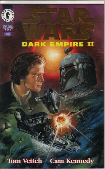 Star Wars: Dark Empire II issue 4-B QVC Embossed Gold Foil Cover 1/5000 