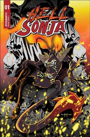 Hell Sonja issue 1-H Pasquale Qualano Cover