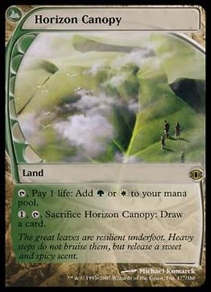 Magic the Gathering: Future Sight (Base Set) card 177 Horizon Canopy