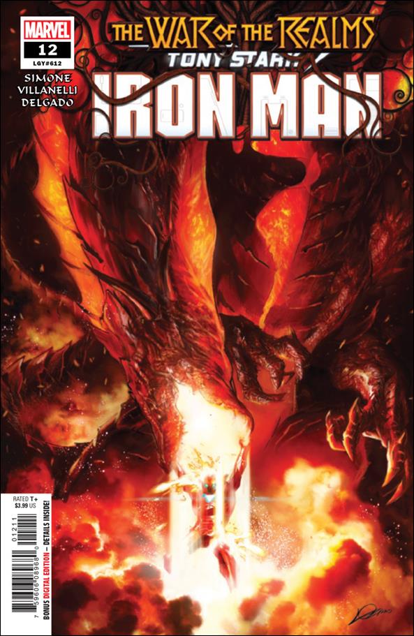 Tony Stark: Iron Man issue 12 Alexander Lozano Cover