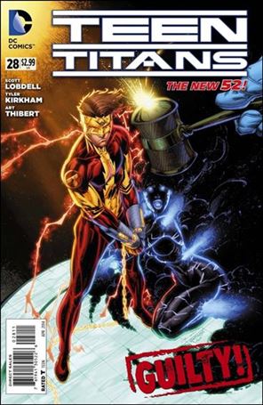 Teen Titans (2011) issue 28 Brett Booth Cover