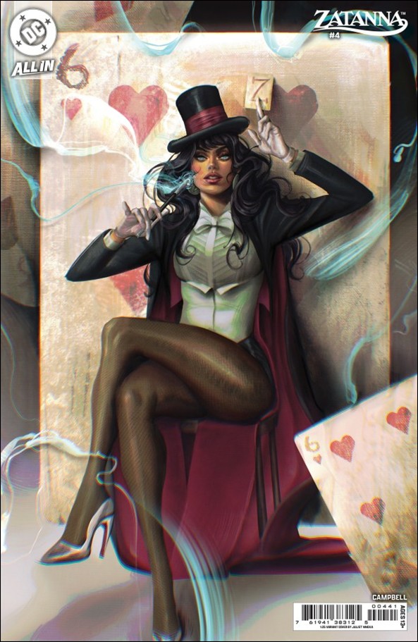 Zatanna (2025) issue 4-D Juliet Nneka 1:25 Cardstock Cover