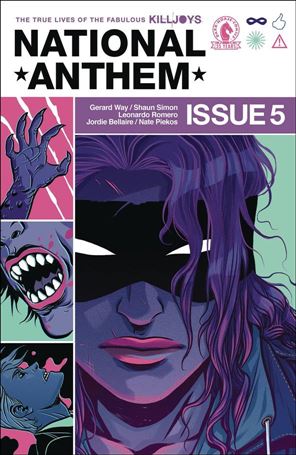 True Lives of the Fabulous Killjoys: National Anthem issue 5-B Becky Cloonan Cover