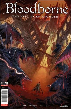 Bloodborne issue 15 Abigail Harding Cover