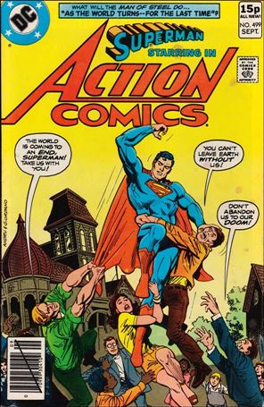Action Comics (1938) issue 499-C UK Price Cover