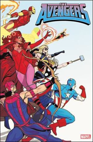 Avengers (2023) issue 10-B Jamie McKelvie Marvel '97 Cover