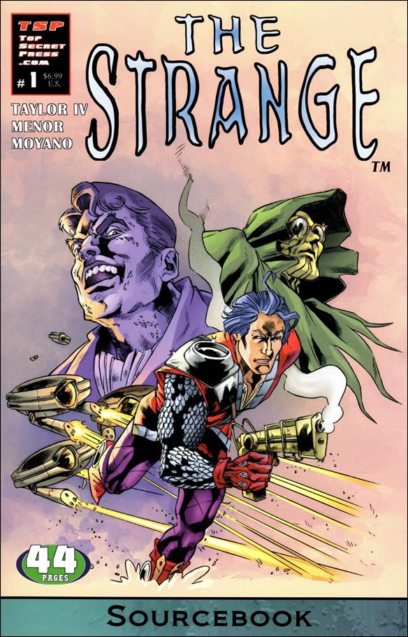 Strange Sourcebook issue 1 Francisco Menor Cover