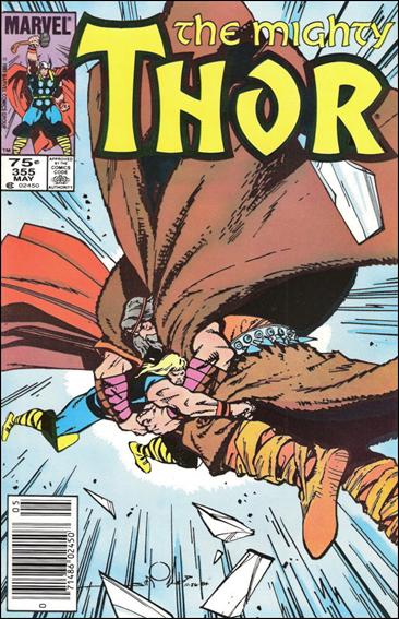 Thor (1966) issue 355-B Canadian Price Cover