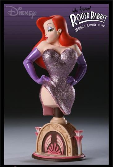 Grand Jester Disney Mini-Busts item 9-B Jessica Rabbit (Ink and Paint Club Variant) 1/250