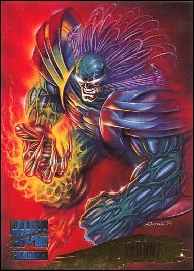 1995 Marvel Masterpieces (Base Set) card 149 Tyrant