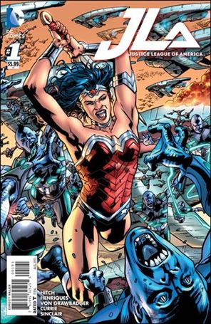 Justice League of America (2015) issue 1-I Bryan Hitch Wonder Woman Cover