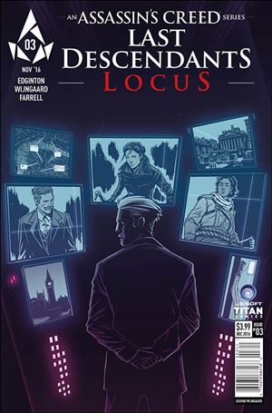 Assassin's Creed: Locus issue 3 Caspar Wijngaard Cover
