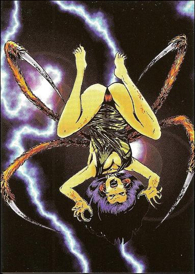 Widow Special Edition Collector's Card Set (1997) card 25 Queen Of The Night
