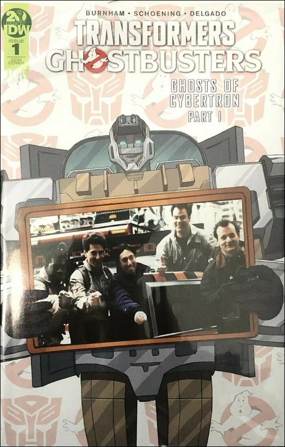 Transformers/Ghostbusters issue 1-H Ghostbusters 35th Anniversary Fan Fest Cover