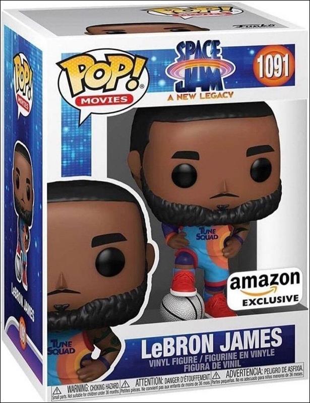 POP! Movies figure 1091 LeBron James Amazon Exclusive