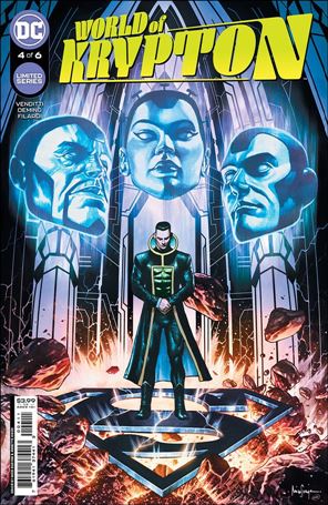 World of Krypton (2022) issue 4 Mico Suayan Cover